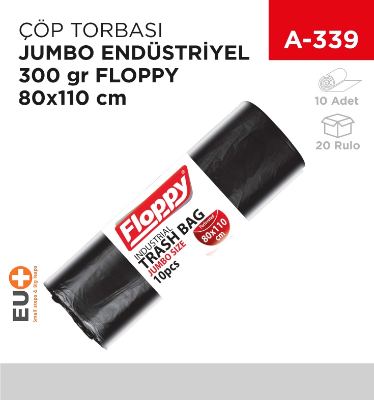 Çöp Torbası Jumbo End. 300 Gr Floppy  80*110 Cm