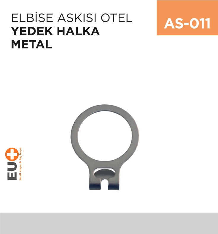 Elbise Askısı Otel Yedek Halka Metal