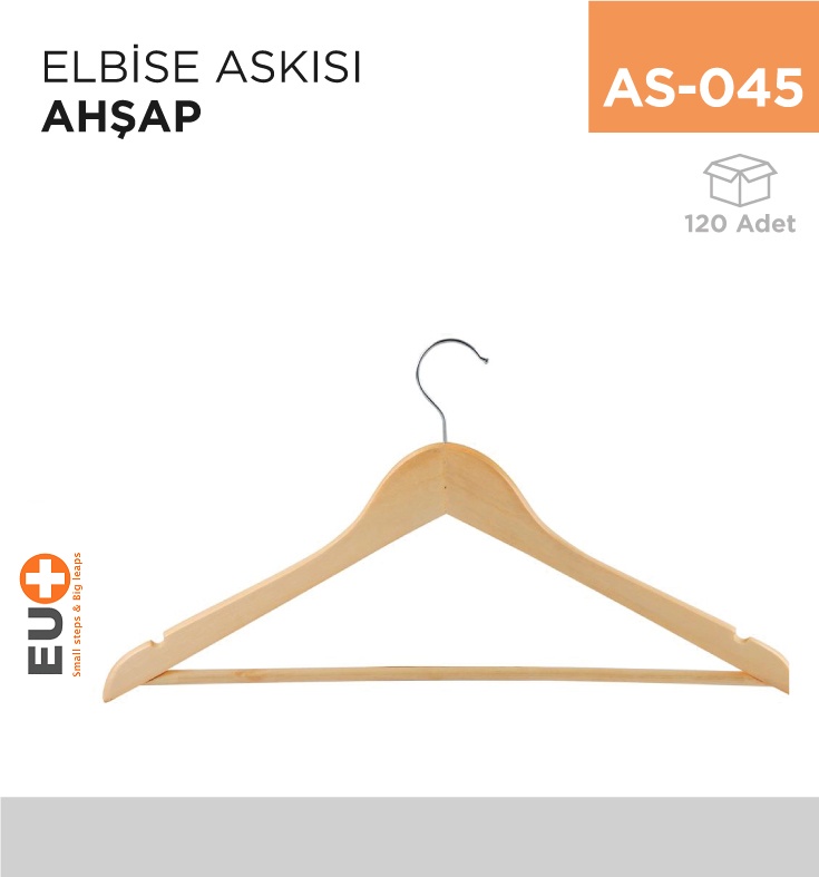 Elbise Askısı Ahşap