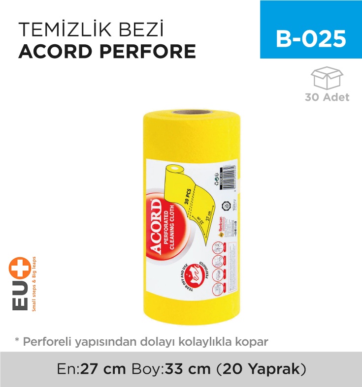 Temizlik Bezi Acord Perfore (879)