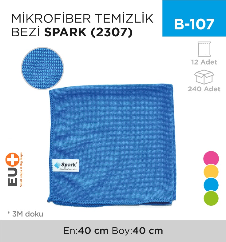 Mikrofiber Temizlik Bezi Spark (2307)