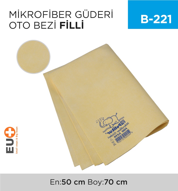 Güderi Mikrofiber Oto Bezi Filli (3210)