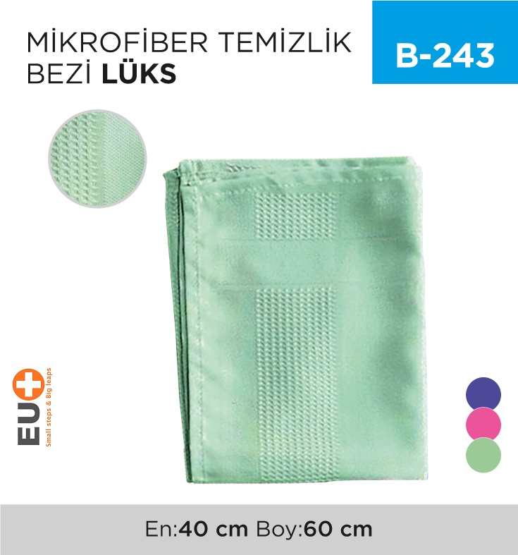 Mikrofiber Temizlik Bezi Lüks ( Nagi)