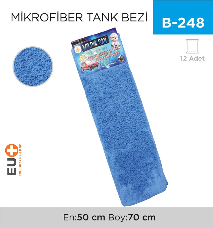 Mikrofiber Tank Bezi  50*70 Cm