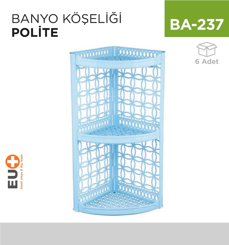 Banyo Köşeliği Polite (2601612) - Koli:6 Adet