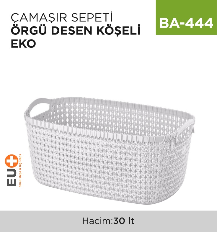 Çamaşır Sepeti Örgü Desen Eko(8027)