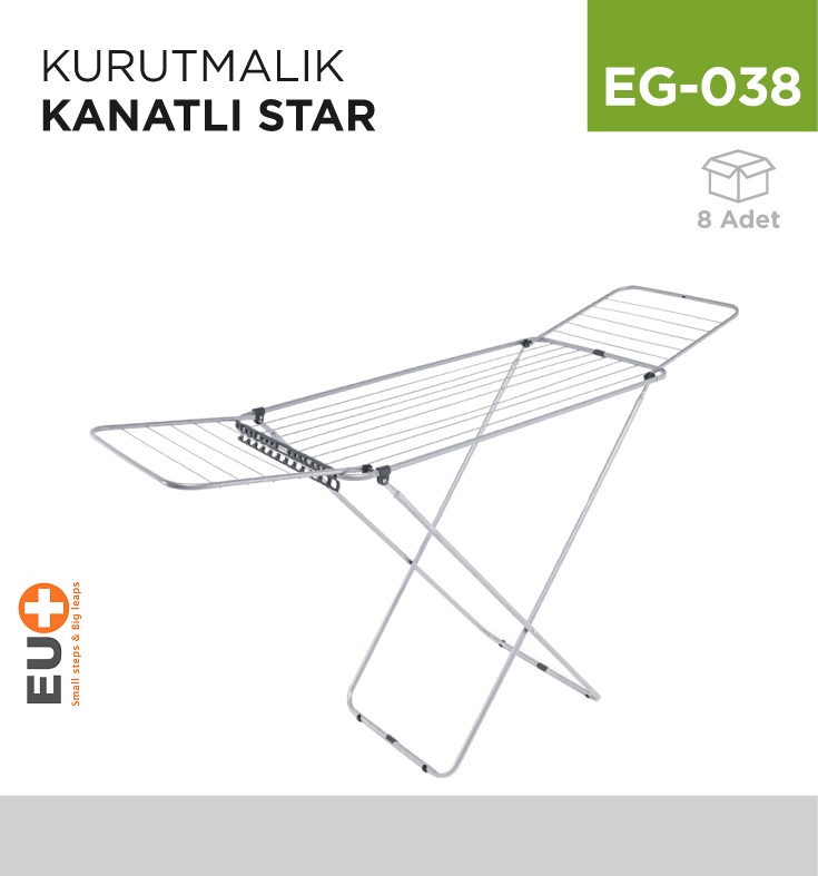 Kurutmalık Kanatlı Star (17005) - Koli:8 Adet