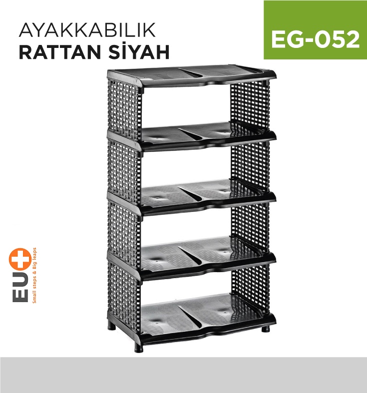 Ayakkabılık Rattan Siyah (2601819)