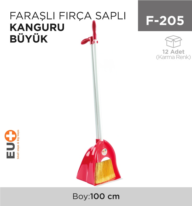 Faraşlı Fırça Saplı Kanguru Büyük (Yf 209)