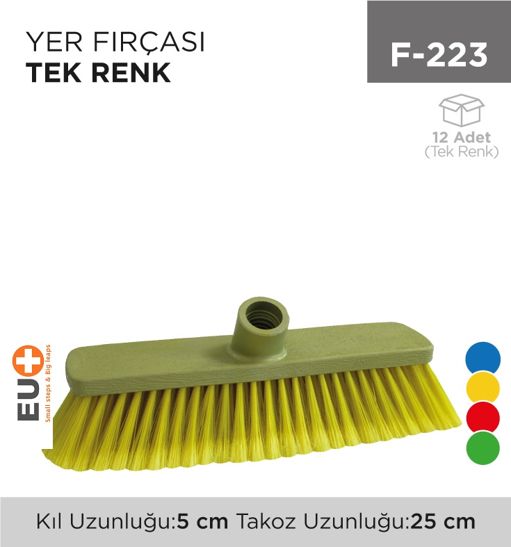 Yer Fırçası Tek Renk Elmas (103-411)