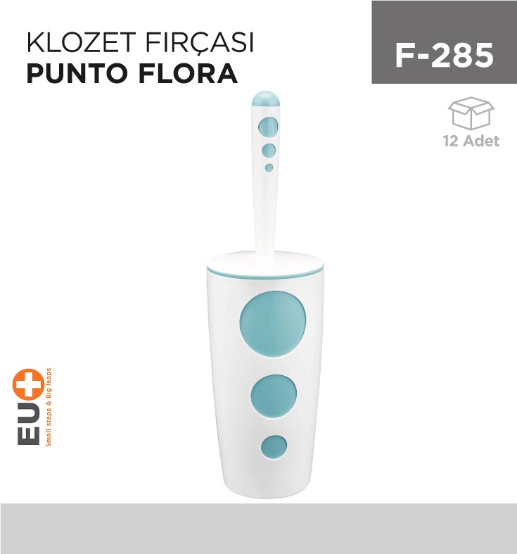 Klozet Fırçası Punto Flora (F336) - Koli:12 Adet