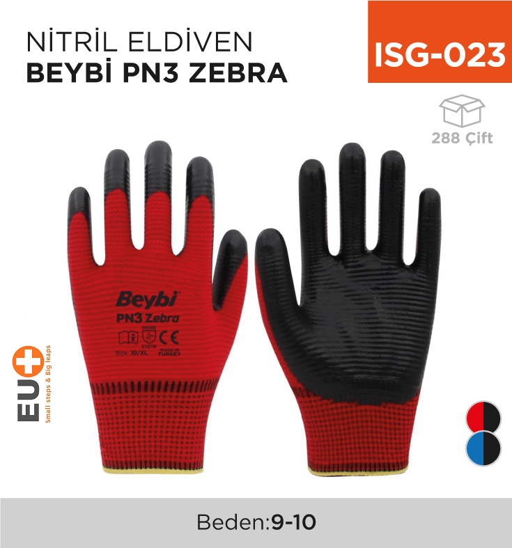 Nitril Eldiven Beybi Pn3 Zebra