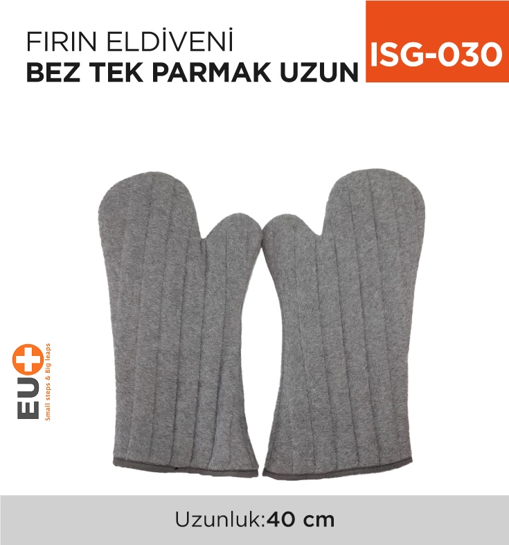 Fırın Eldiveni Bez Tek Parmak Uzun