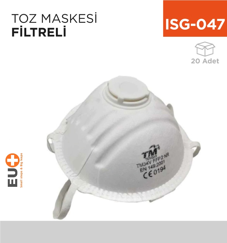 Toz Maskesi Filtreli Ffp2