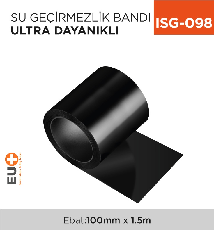 Su Geçirmezlik Bandı Ultra Dayanıklı 100 Mm*1.5 Mt