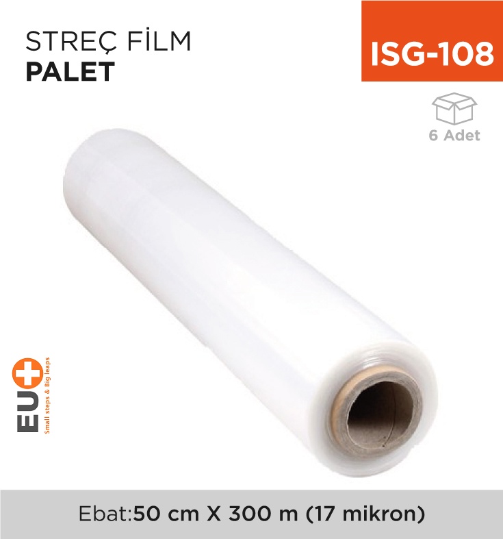 Streç Film Palet 17 Mc.50*300