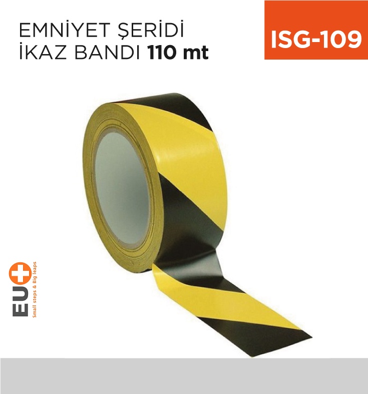 Emniyet Şeridi İkaz Bandı 110 Mt