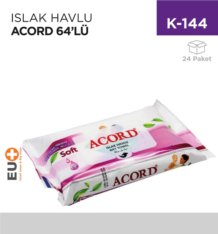 Islak Havlu Acord 64'Lü