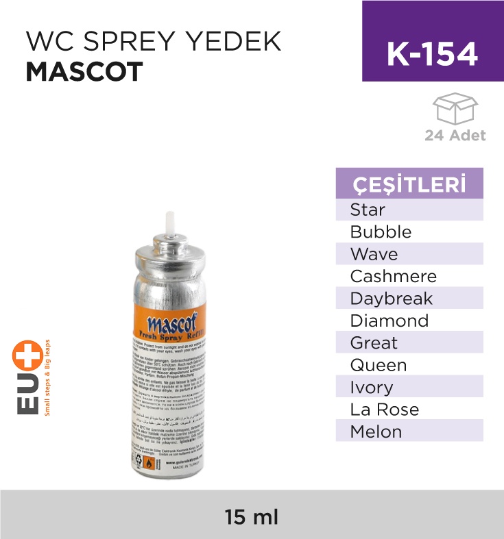 Wc Sprey Yedek Mascot (Msc0818) - Koli:24 Adet