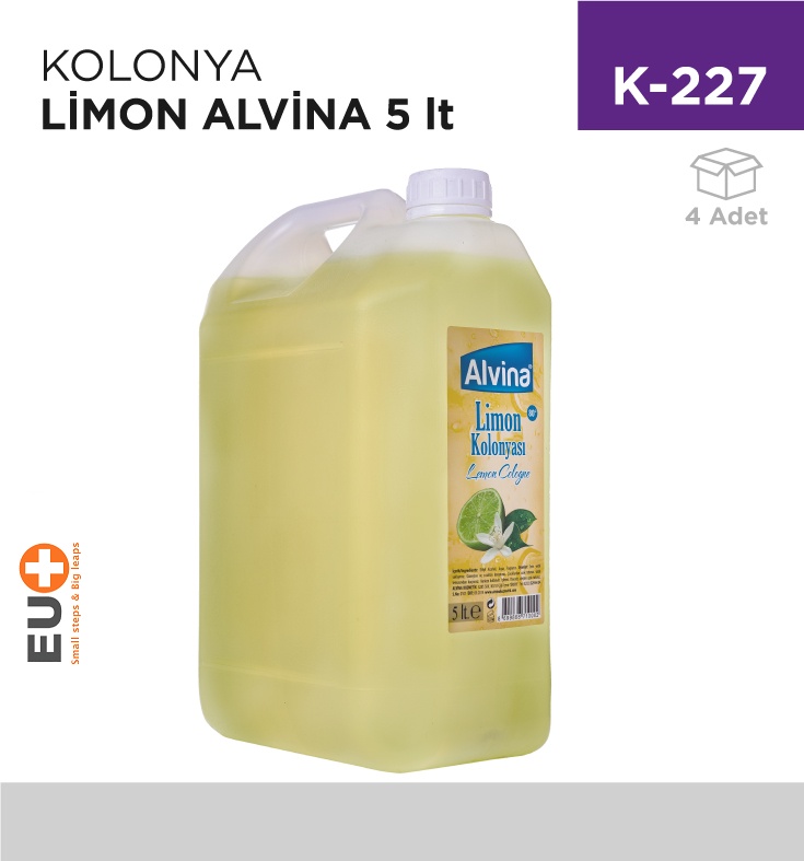 Kolonya Limon Alvina 5 Lt