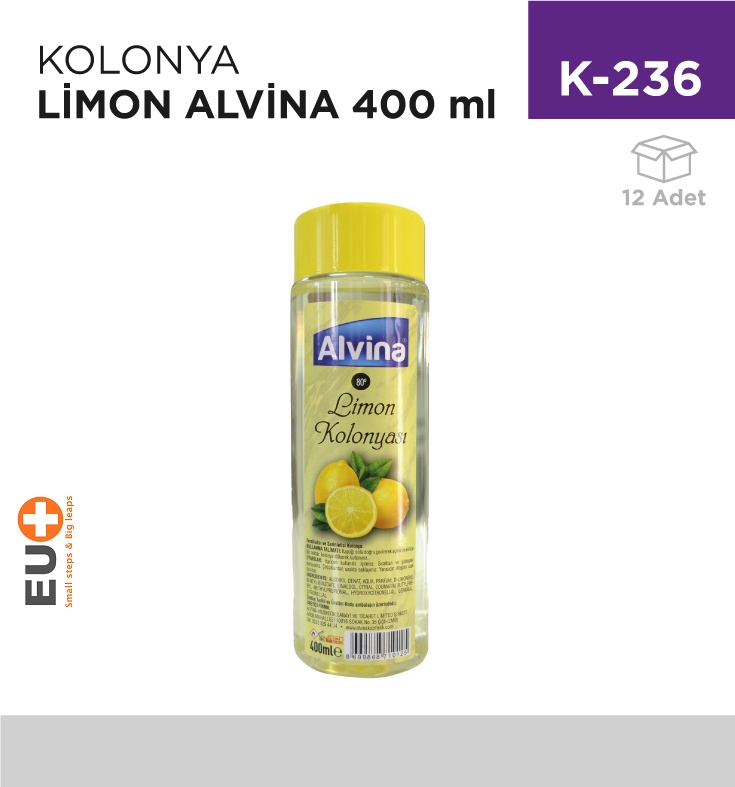 Kolonya Limon Alvina 400 Ml