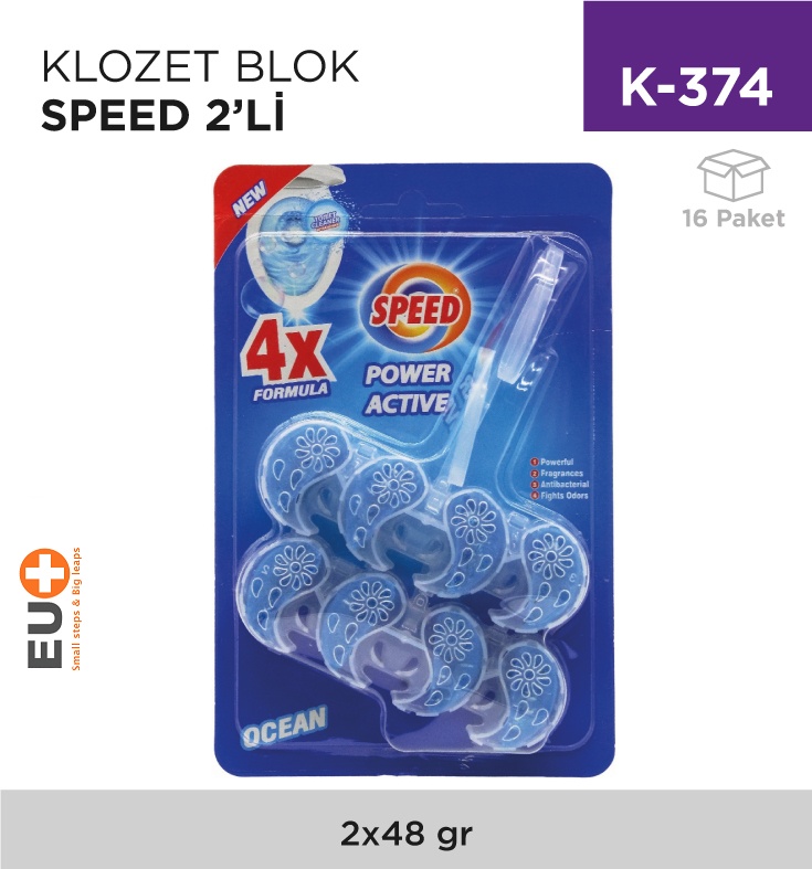 Klozet Blok Speed 2'Li (2*48 Gr) (1203)