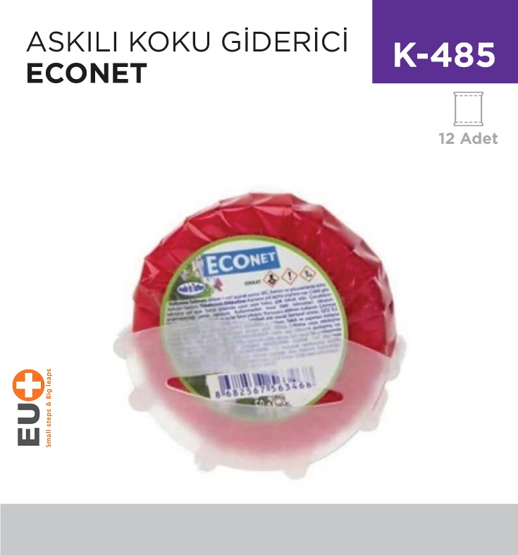 Askılı Koku Giderici Econet - Koli:12 Adet