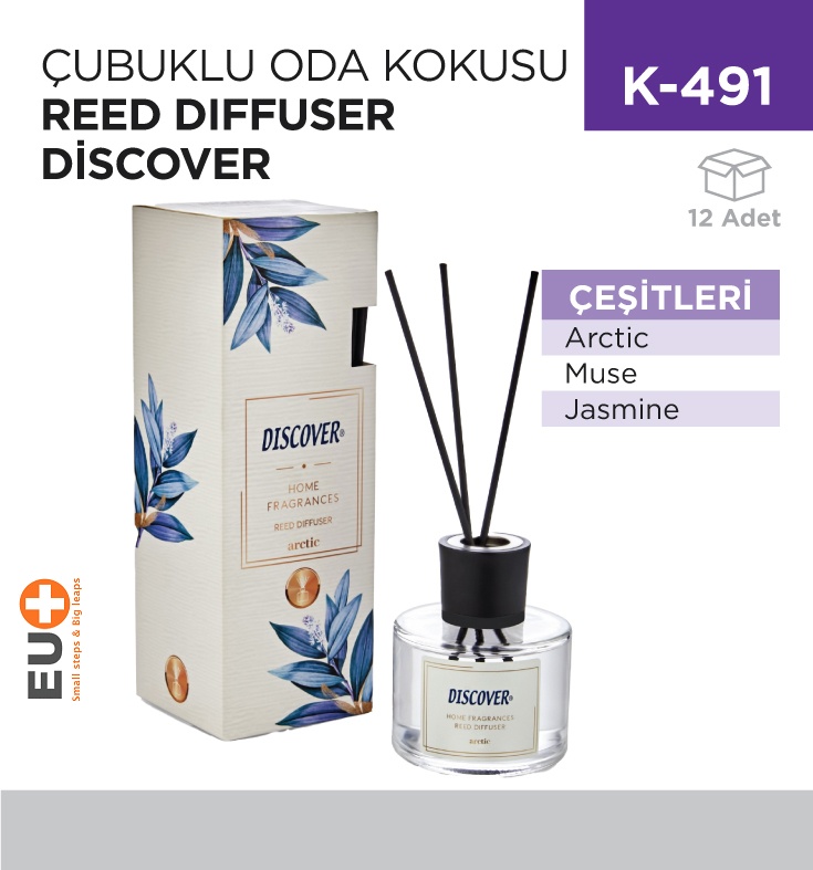 Çubuklu Oda Kokusu Discover Reed Dıffuser (Dsr8432-01-02-03) - Koli:12 Adet