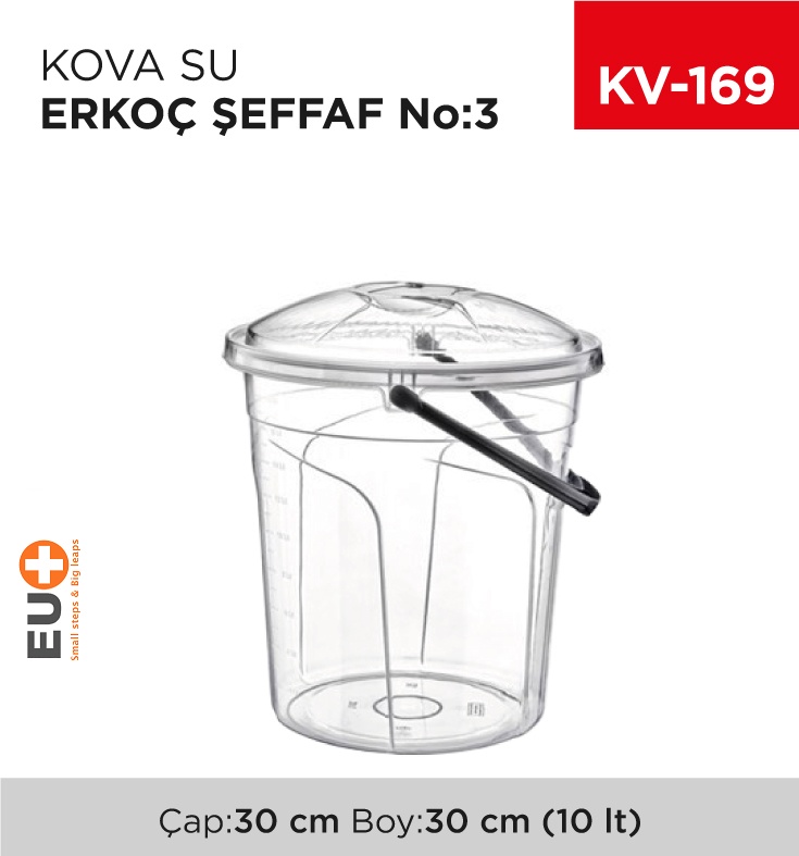 Kova Su No:3 Erkoç Şeffaf (E-320)