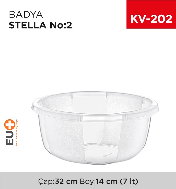 Badya Stella Şeffaf No:2 (7 Lt) (E-174)