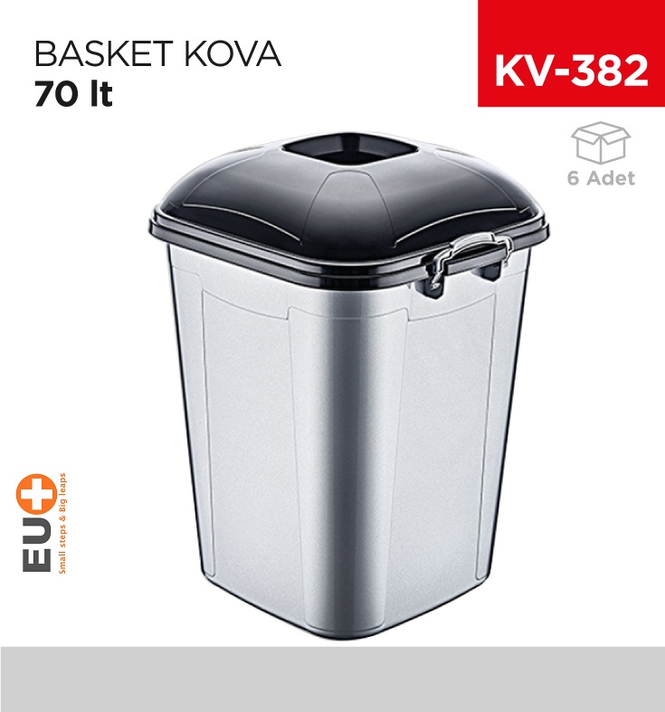 Basket Kova 70 Lt (E-637) - Koli:6 Adet