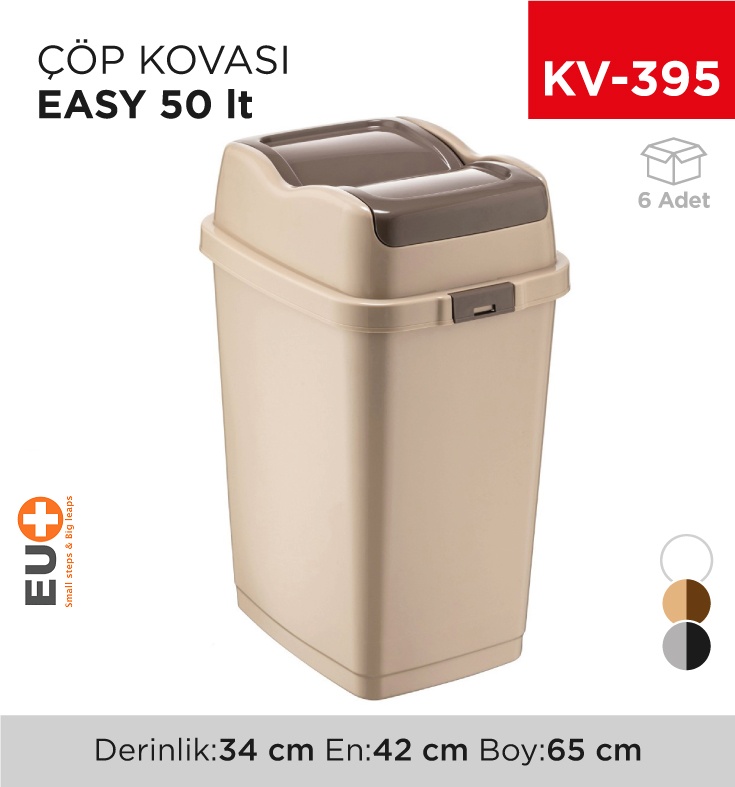 Easy Çöp Kovası 50 Lt (09715)