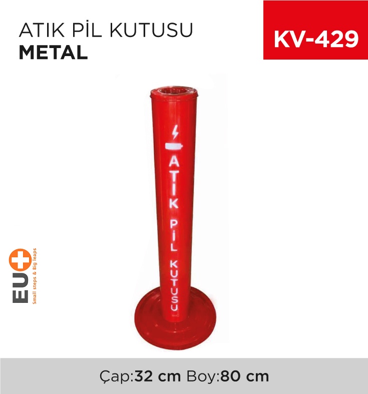 Atık Pil Kutusu Metal (2530)