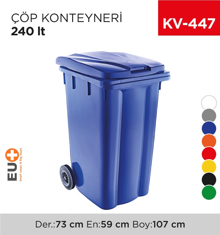 Çöp Konteyneri 240 Lt (6510)