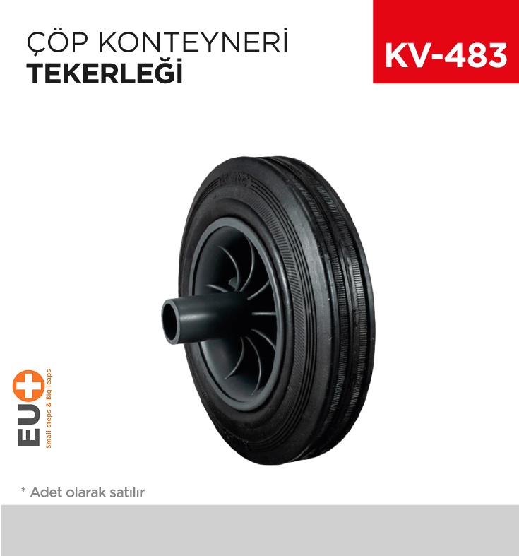 Çöp Konteyneri Tekerleği (Adet) - Koli:1 Adet