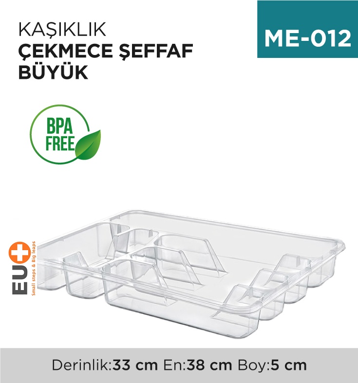 Kaşıklık Çekmece Büyük Şeffaf (E-202)