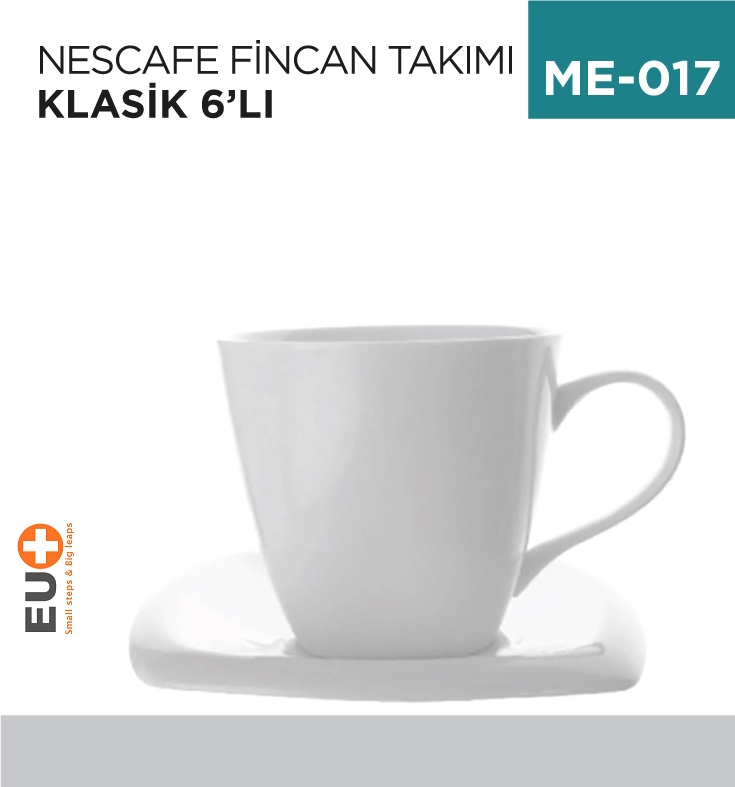 Nescafe Fincan Takımı İthal 6'Lı (Ckr2697)