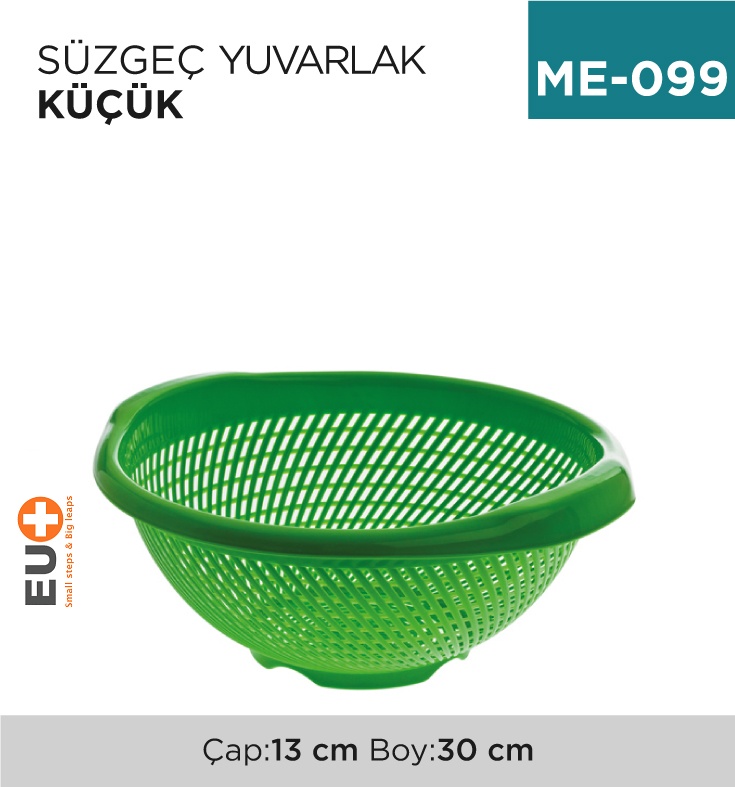 Süzgeç Yuvarlak Küçük (5160) - Koli:1 Adet