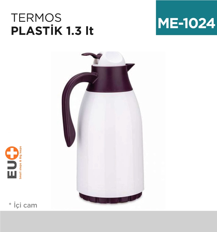 Termos Plastik 1.3 Lt Cooker (İçi Cam) (Ckr2018)