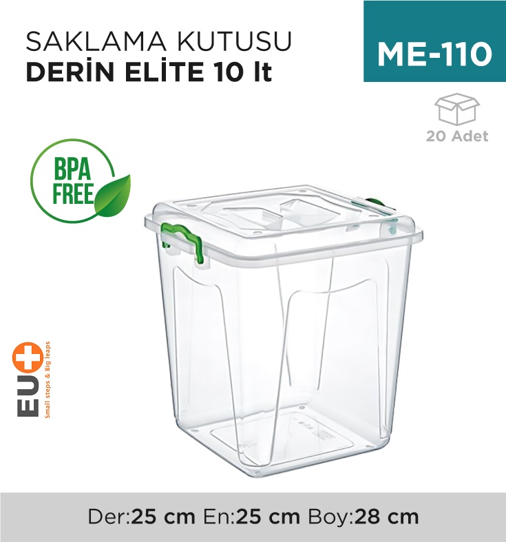 Saklama Kutusu Derin Elite 10 Lt (2654)