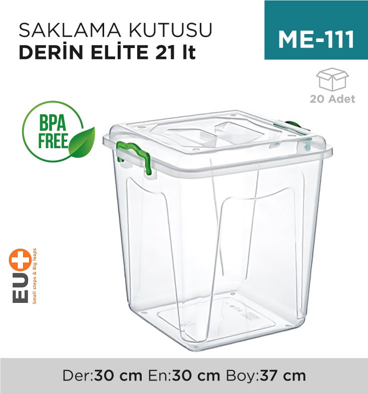 Saklama Kutusu Derin Elite 21 Lt (2658)