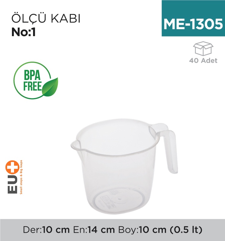 Ölçü Kabı No:1 (0.5 Lt) (4582)