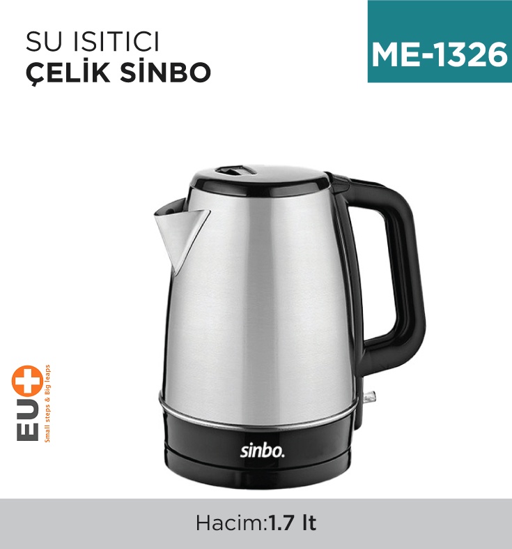 Sinbo Su Isıtıcı Çelik(7353)(8015) - Koli:1 Adet