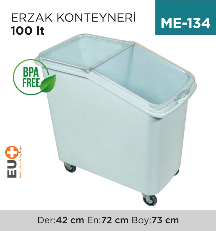 Erzak Konteyneri 100 Lt (3450) - Koli:1 Adet