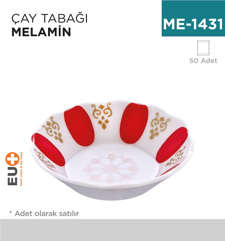 Çay Tabağı Melamin Kalın