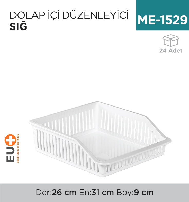 Dolap İçi Düzenleyici Sığ Plastart (Ba680)