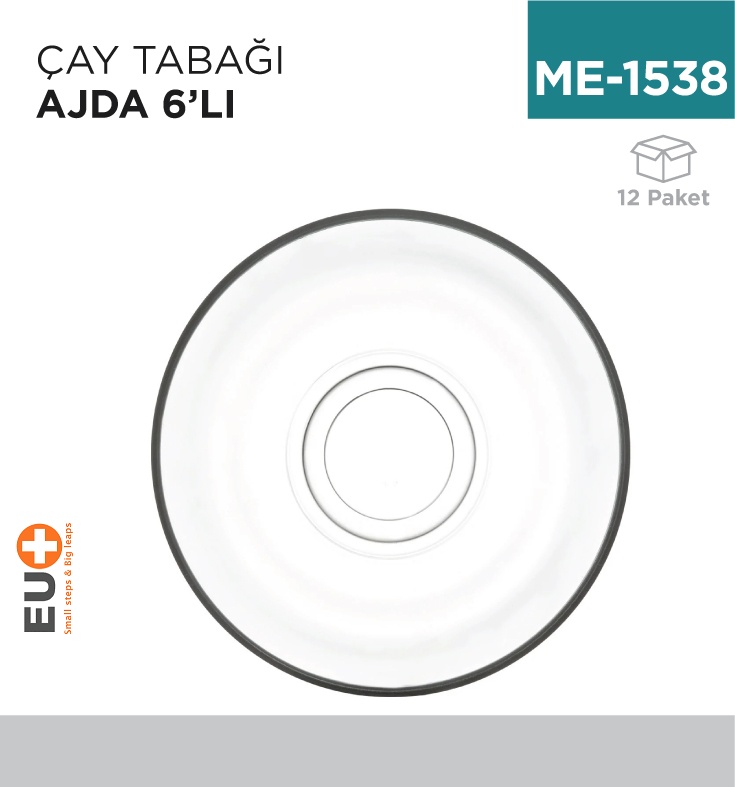 Çay Tabağı Ajda 6'Lı (268F)