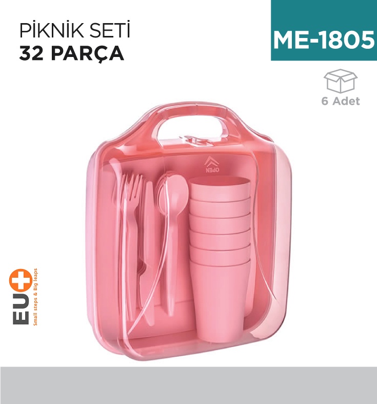 Piknik Seti 32 Parça (D-340) - Koli:6 Adet