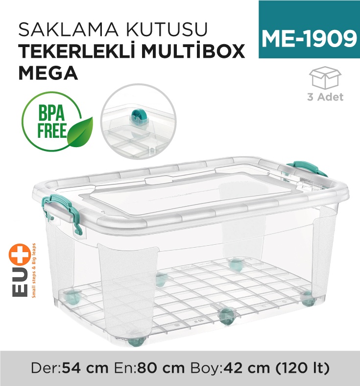 Saklama Kutusu M.Box Mega 120 Lt (E-522)