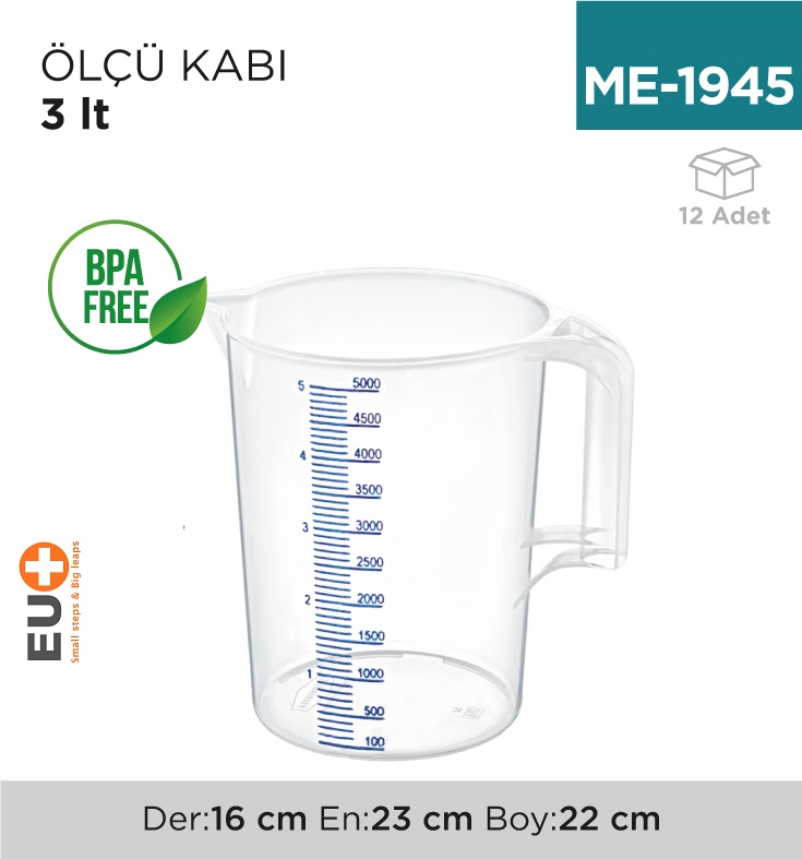 Ölçü Kabı No:4 (3 Lt) (4588)